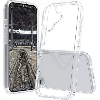 Custodia posteriore protettiva jt berlin Pankow Clear per Apple iPhone 17 — trasparente