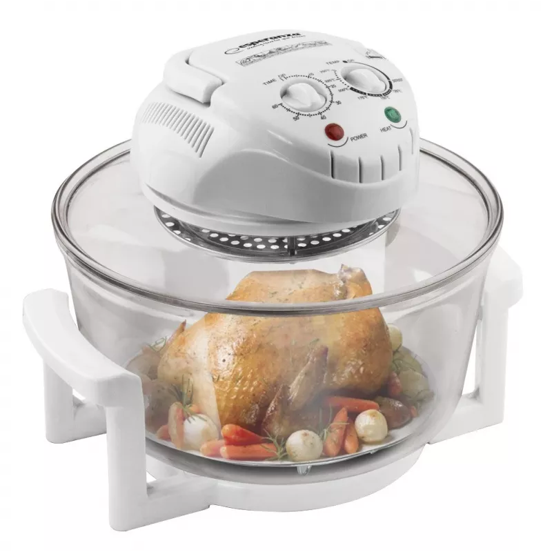 Stufa alogena ESPERANZA EKO003 — 12 L, 1400 W, max. 250 °C, bianca