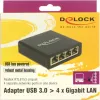 Hub interfaccia DeLOCK 62966 nero