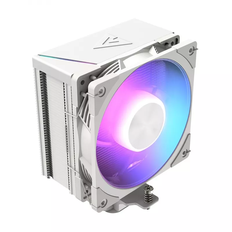Dissipatore CPU ad aria MODECOM Volcano 0C T201 ARGB 12 cm bianco