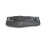 Tastiera ergonomica wireless HAMA WK-900 nero USB, layout compatto, connessione wireless