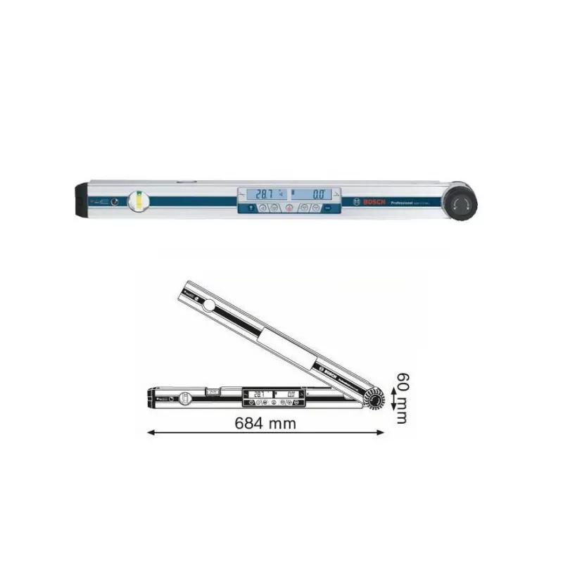 Bosch GAM 270 MFL Professional goniometro digitale 0 - 270°