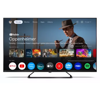 Sharp 43HP6265E TV Google UHD nero