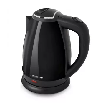 Bollitore elettrico ESPERANZA EKK113K 1,8 L 1800 W, acciaio inox, nero, senza filo