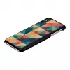 Custodia per cellulare iKins per iPhone XS Max — motivo mosaico, nero