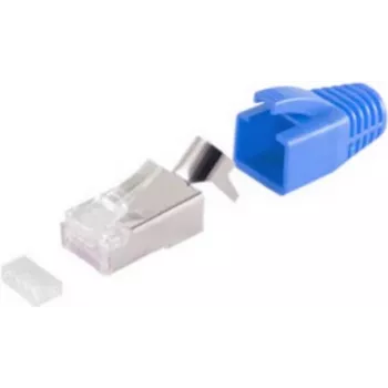 Connettore per cavi RJ45 ShiverPeaks BS72067-B blu