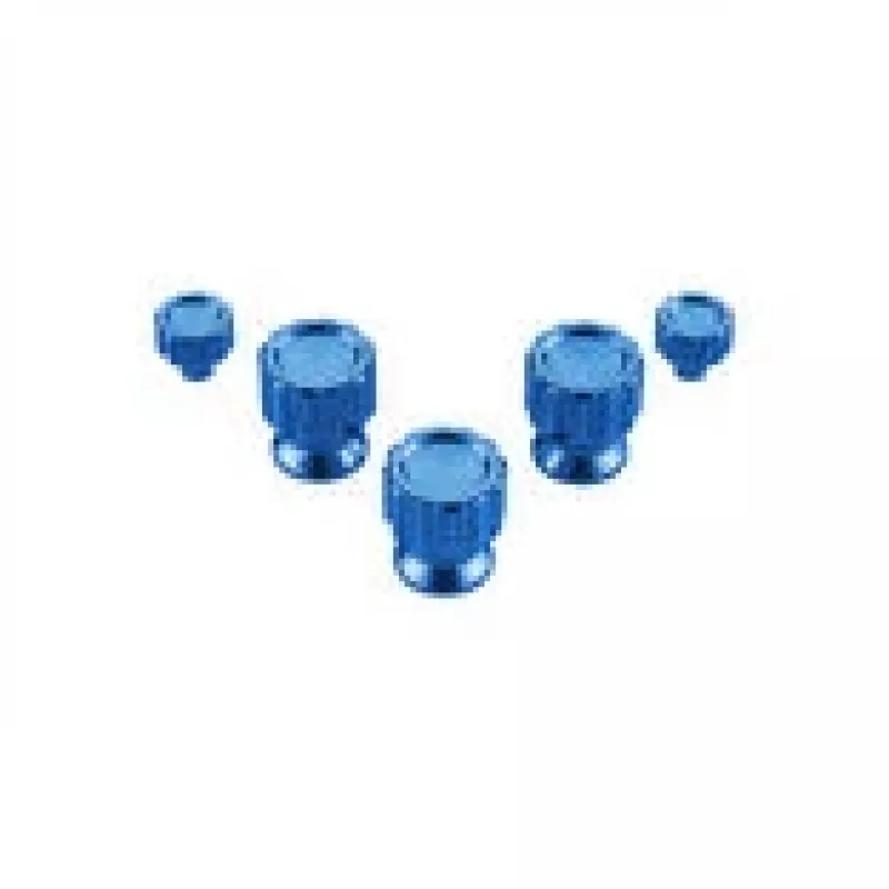 Set colori pulsanti in alluminio Asetek per controller Asetek – set da 6 colori