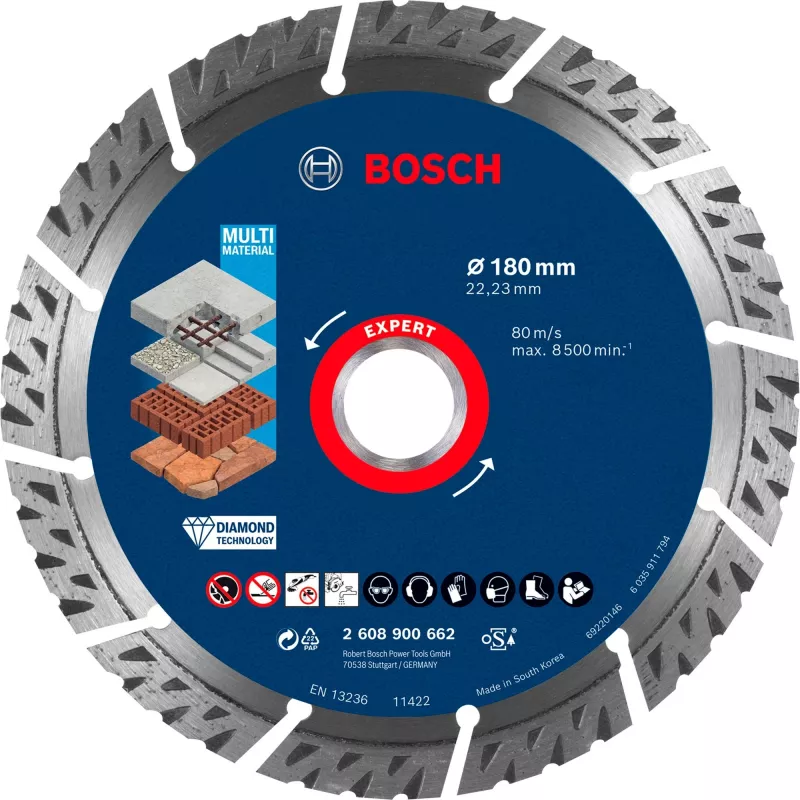 Bosch 2 608 900 662 accessorio per smerigliatrice angolare disco da taglio