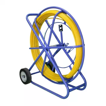 Asta per tirare cavi Extralink Pilot 10mm 200m, fibra di vetro FRP, diametro 10mm, lunghezza 200m, giallo