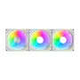 Ventola per case Darkflash Gauss G24 3-in-1 bianco 120 mm — set da 3, 120 mm