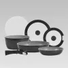 Set pentole Maestro MR-4800-7, set 7 pezzi pentole e padelle