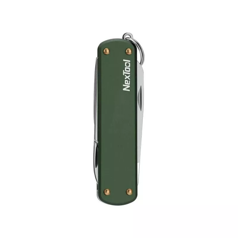 Coltello multitool Nextool NE0143 – multitool pieghevole compatto con pinza, lame, cacciavite, verde, acciaio inox, 64,5×152 mm, 29 g