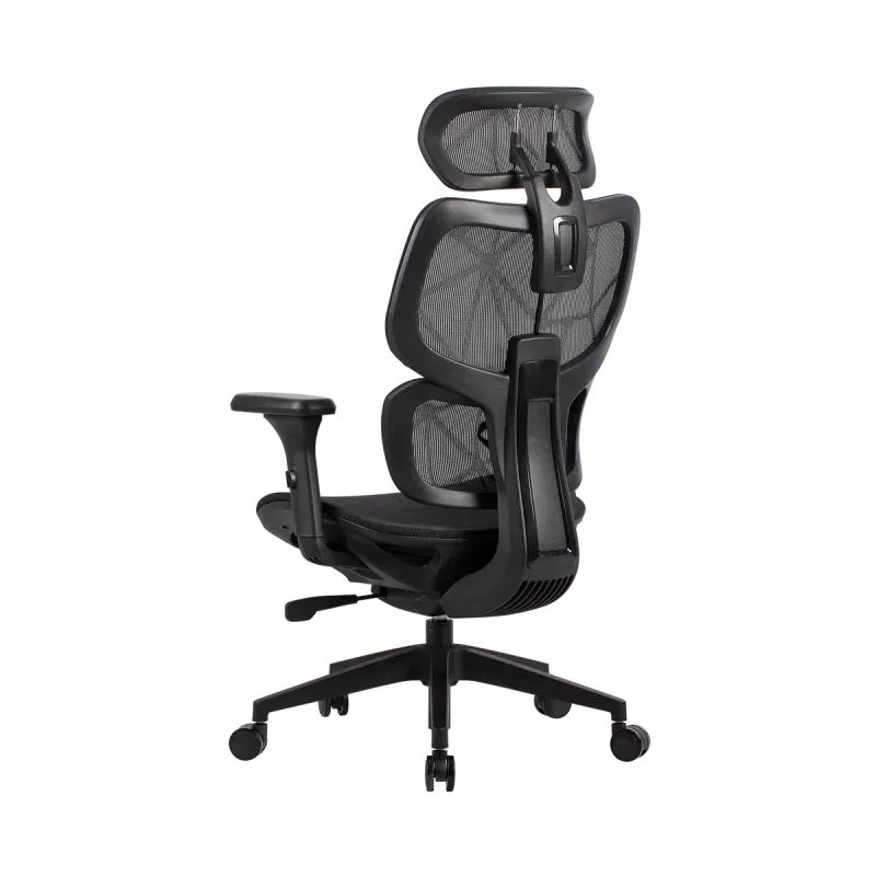 Sedia da ufficio gaming Onex | Ventra Premium rete in tessuto | nero