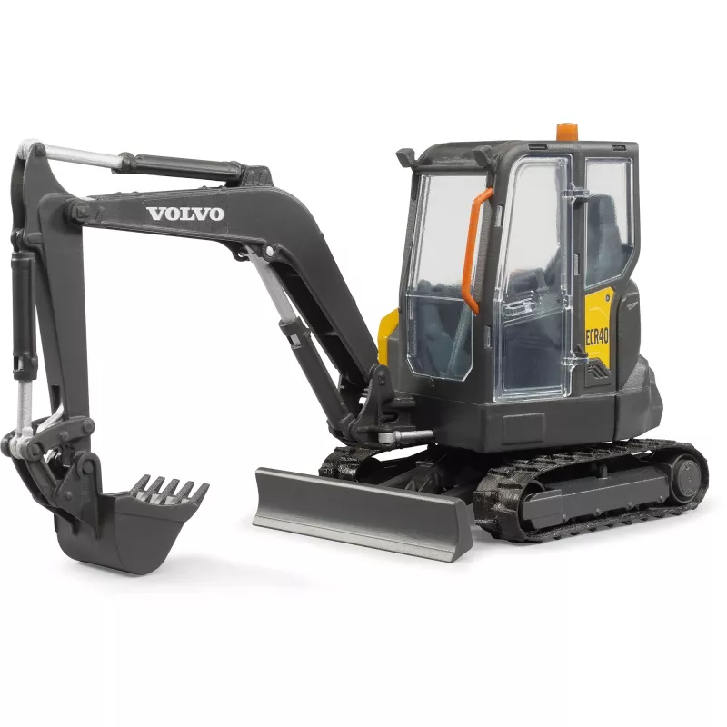 Veicolo modello BRUDER — Volvo ECR40 mini escavatore (giocattolo) di BRUDER, modello 02465