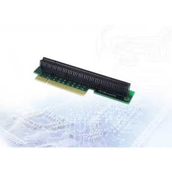 Scheda riser Inter Tech Inter-Tech SLPS153 PCIe 8x -> x16 90 gradi sinistra (88885367)