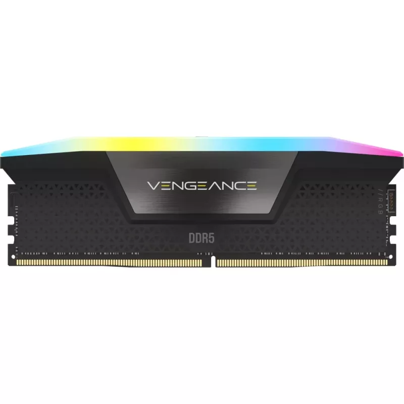 Corsair Vengeance RGB kit di memoria DDR5-6800 CL40 da 96 GB (2x48 GB), nero