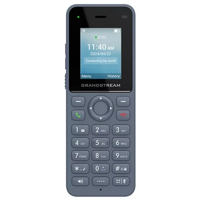 Grandstream Networks WP816 telefono IP antracite 2 linee LCD Wi-Fi