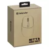 Mouse Defender NITTA MM-307 RF+BT OTTICO 1600dpi 6T BIANCO