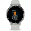 Garmin Venu 3S 3,05 cm (1,2 inch) AMOLED 41 mm digitale 390 x 390 pixel touchscreen grigio, argento Wi-Fi GPS (satellitare)