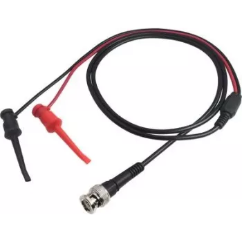VOLTCRAFT cavo di misura BNC 1,14 m nero, rosso MSC-101 (MSC-101)