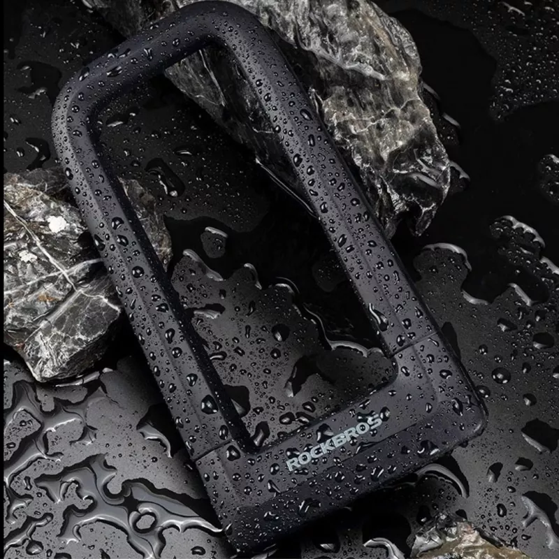 Rockbros RKS626-BKU-lock Lucchetto per bici, nero