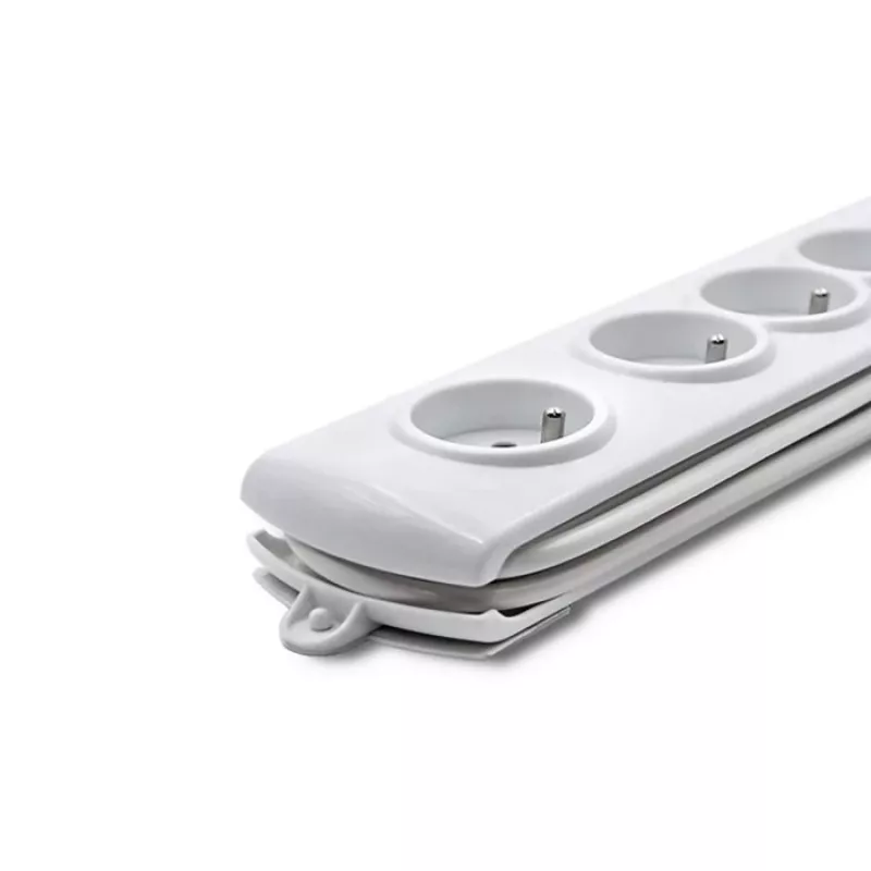 Protezione da sovratensione Qoltec 50293 bianco 8 prese AC 230 V