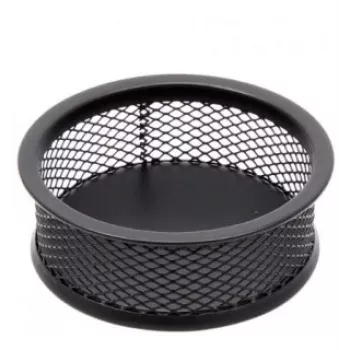 Scatola portaoggetti Forpus, nero, metallo perforato 1005-010