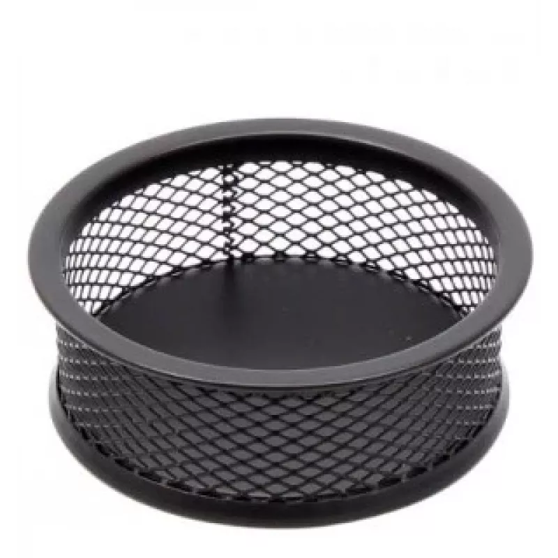Scatola portaoggetti Forpus, nero, metallo perforato 1005-010
