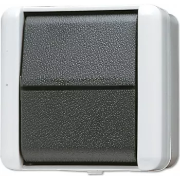 Interruttore a bilanciere Jung 807 W — cablato, custodia in termoplastica, 250 V AC, 10 A