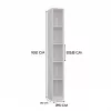 Libreria top e shop REGAŁ R25 25 cm bianco – libreria monoblocco