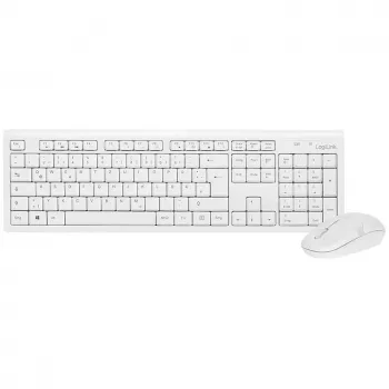 Set tastiera e mouse wireless LogiLink ID0104W