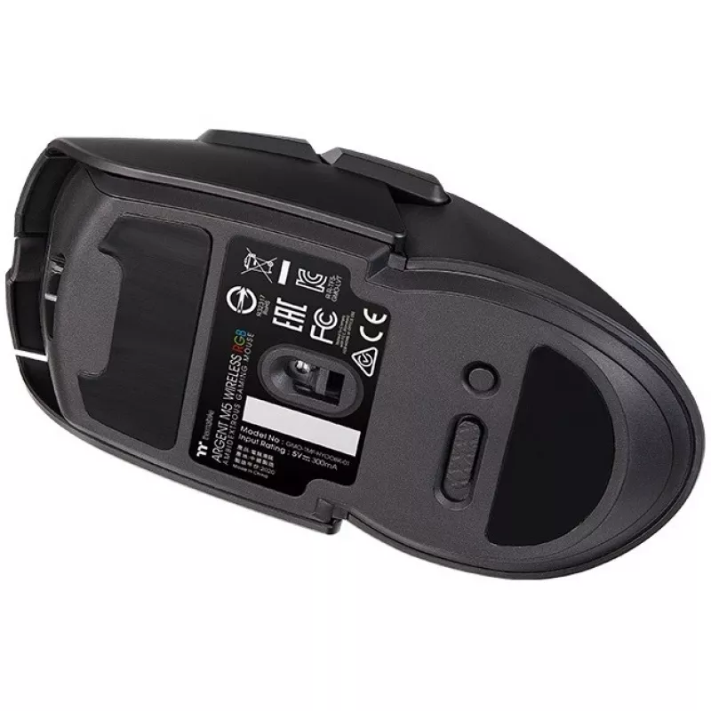 Mouse Thermaltake Argent M5 ambidestro RF Wireless+Bluetooth+USB Type-A ottico 16000 DPI (GMO-TMF-HYOOBK-01)