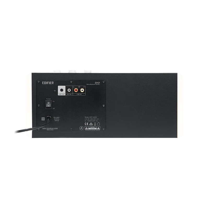 Edifier piccolo altoparlante attivo | D12 | Bluetooth | bianco | connessione wireless