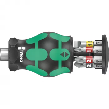 Wera Kraftform compact Stubby Magazin 2 Cacciavite multibit Cacciavite a taglio