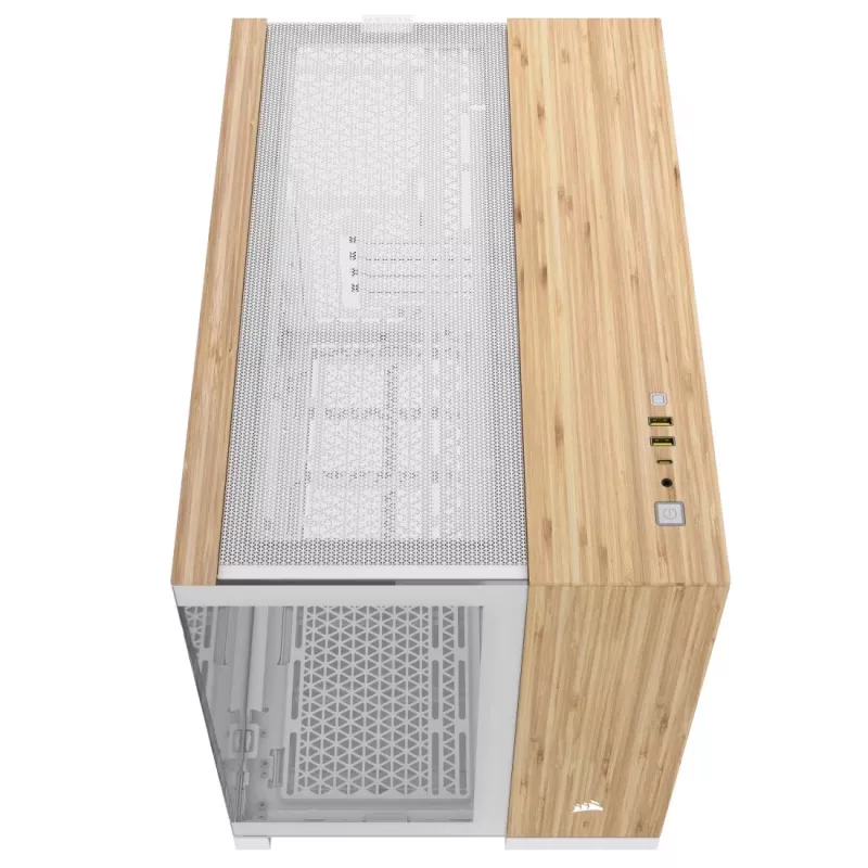 Case computer Corsair CC-9011288-WW Midi Tower bambù, bianco