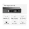 Mercusys MS116GS switch di rete Gigabit Ethernet (10/100/1000) nero