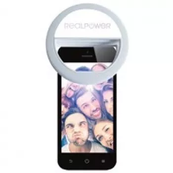 Luce ad anello per smartphone RealPower Eva Selfie Light