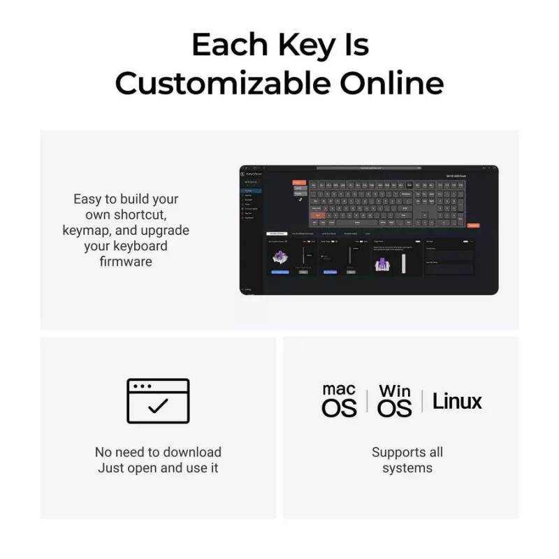 Tastiera meccanica Keychron Q6 HE QMK con stabilizzatori magnetici Gateron Double-Rail
