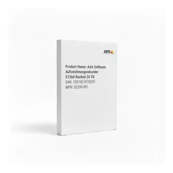 Videoregistratore di rete AXIS 02539-001, Windows 10 IoT Core, RAID 0/1/5/6/10, 100–240V, 721,6×482×87 mm, grigio