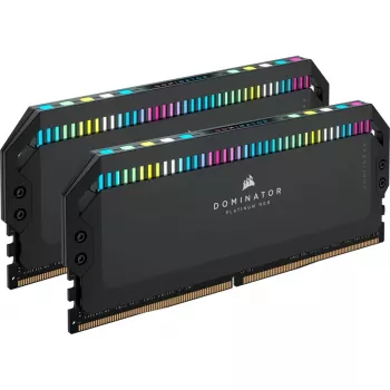 32 GB Corsair DIMM 6200 (2x 16 GB) Dual-Kit (nero. CMT32GX5M2X6200C36. Dominator Platinum RGB. INTEL XMP)