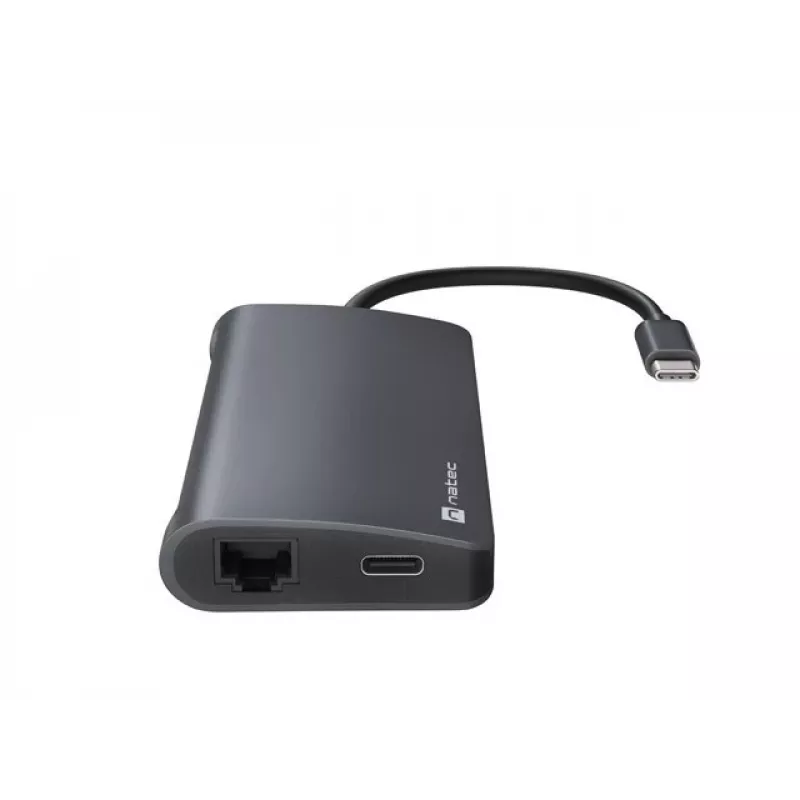 Docking station NATEC NMP-2162 USB 3.2 Gen 1 Type-C grigio con filo