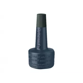 Inchiostro per timbri PELIKAN senza olio nero 4K senza olio ad asciugatura rapida contenuto 28 ml (00351197)