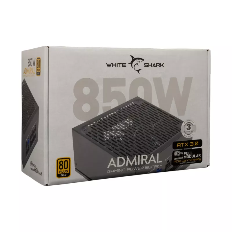 Alimentatore White Shark GPSU-850W Admiral 850W