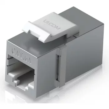 Keystone-Kupplung Ubiquiti UACC-Keystone-Coupler-C6A piatto acciaio inox RJ-45