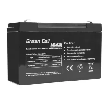 Batteria UPS sigillata al piombo-acido Green Cell AGM16