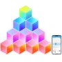 Pannello smart LED Govee B6066 Hexa Pro RGBIC Bluetooth Wi‑Fi 10 pezzi