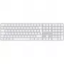 APPLE Magic Keyboard con Touch ID e tastierino numerico per modelli Mac con Apple Silicon – francese – tasti bianchi