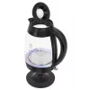 Lafe Essential XL CEG016 bollitore elettrico in vetro, 2 l, 2200 W, nero