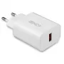 Lindy 73412 caricabatterie mobile smartphone, tablet bianco AC ricarica rapida interno, esterno