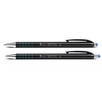 Penna a sfera retrattile con clip Forpus FO51519 inchiostro blu 12 pz